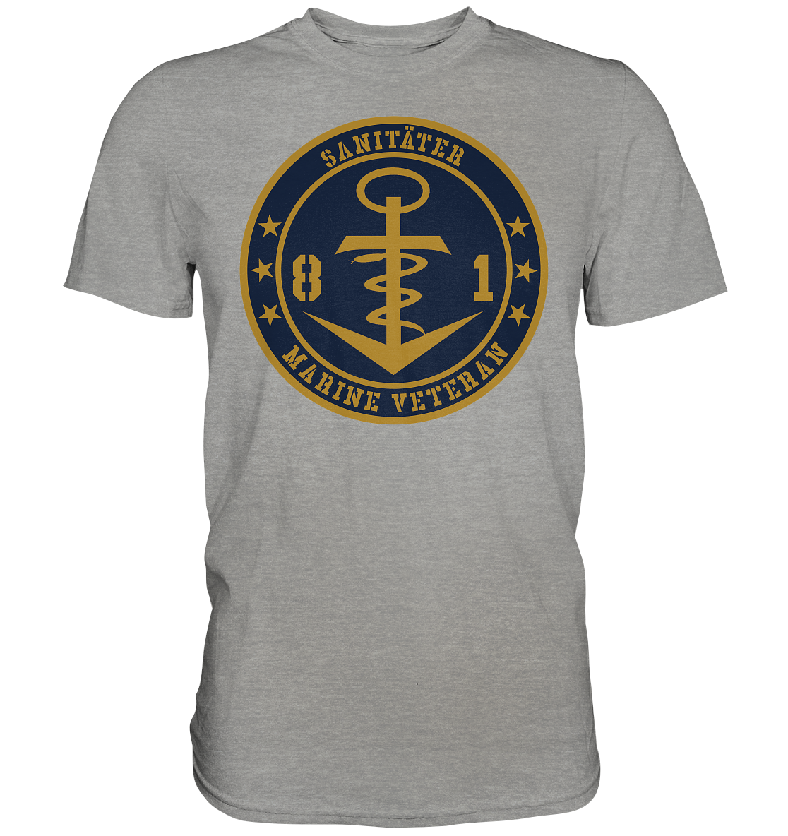 Marine Veteran 81er SANITÄTER - Premium Shirt