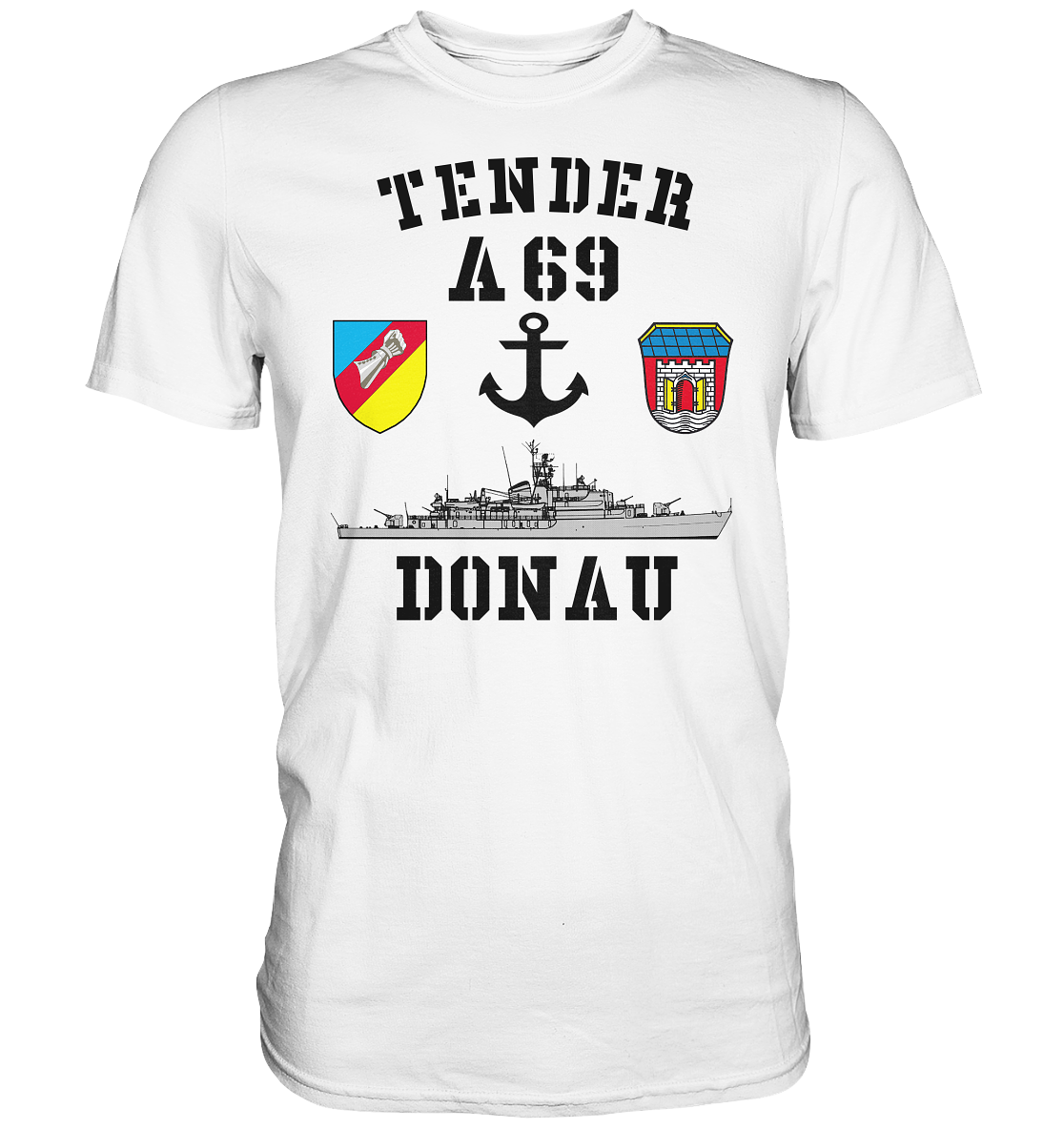 Tender A69 DONAU 2.SG Anker  - Premium Shirt