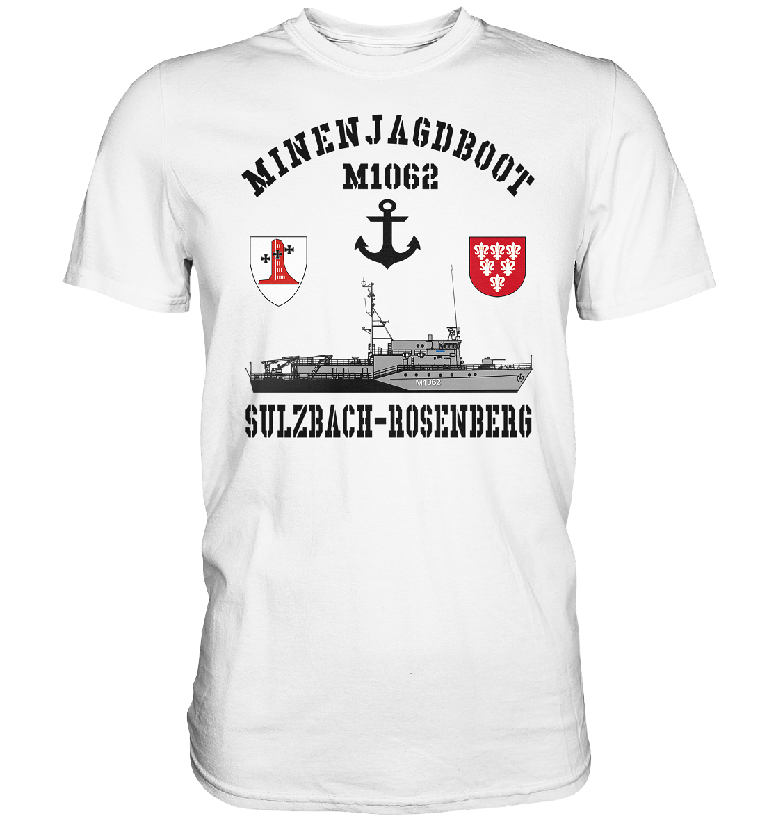Mij.-Boot M1062 SULZBACH-ROSENBERG Anker 1.MSG - Premium Shirt