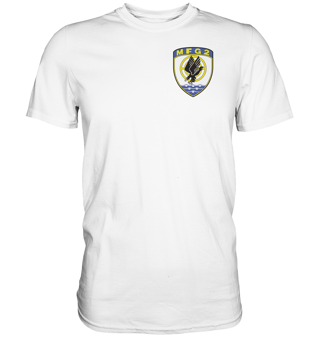 Marinefliegergeschwader 2 Brustwappen  - Premium Shirt