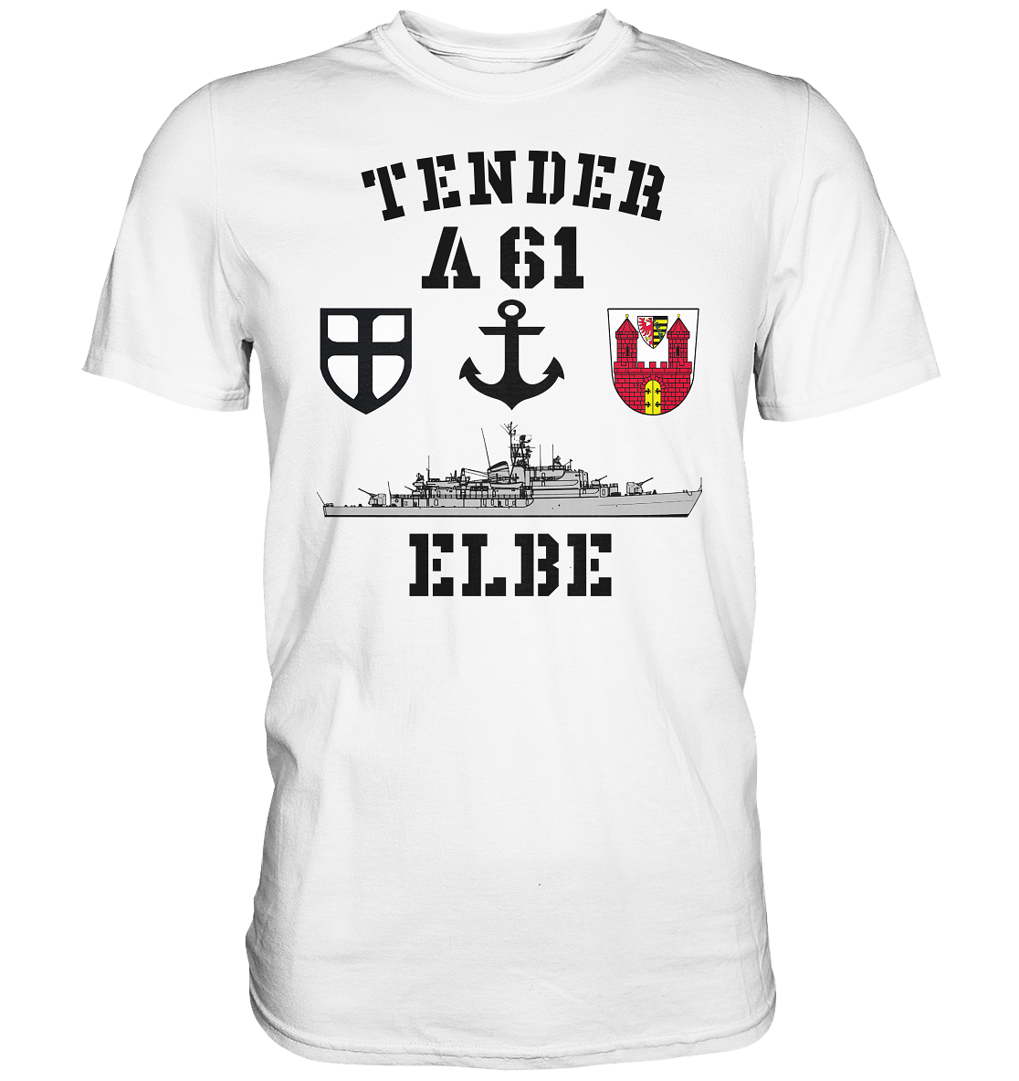 Tender A61 ELBE 7.SG ANKER - Premium Shirt