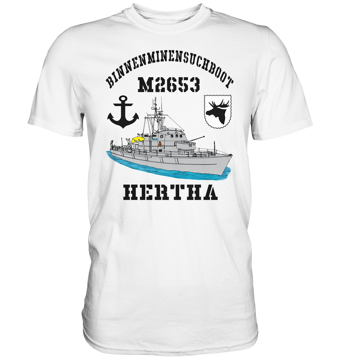 BIMI M2653 HERTHA 3.MSG Anker  - Premium Shirt