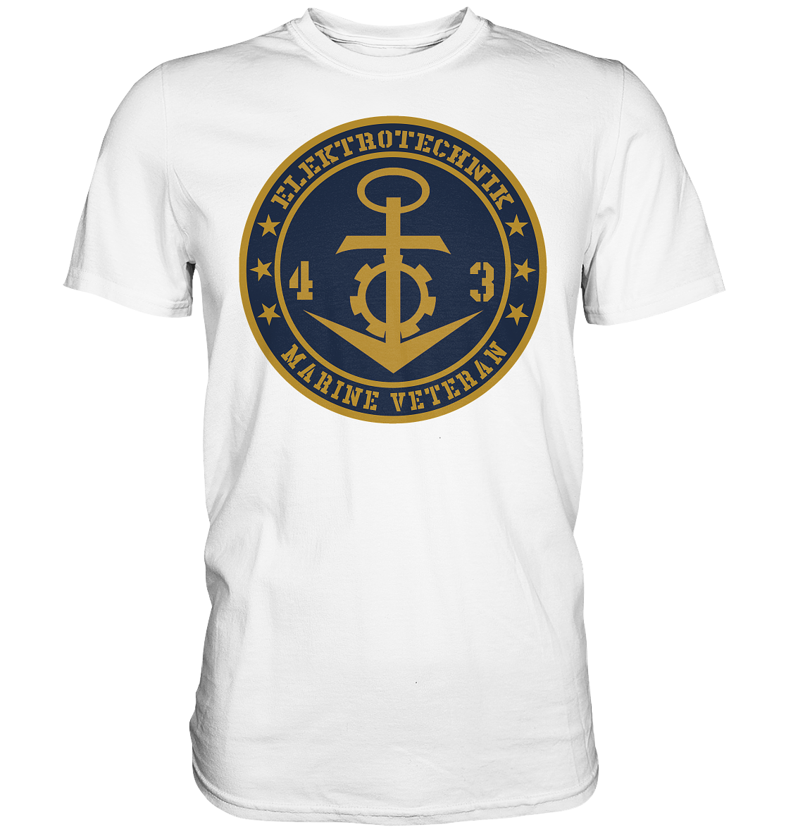 Marine Veteran 43er ELEKTROTECHNIK - Premium Shirt