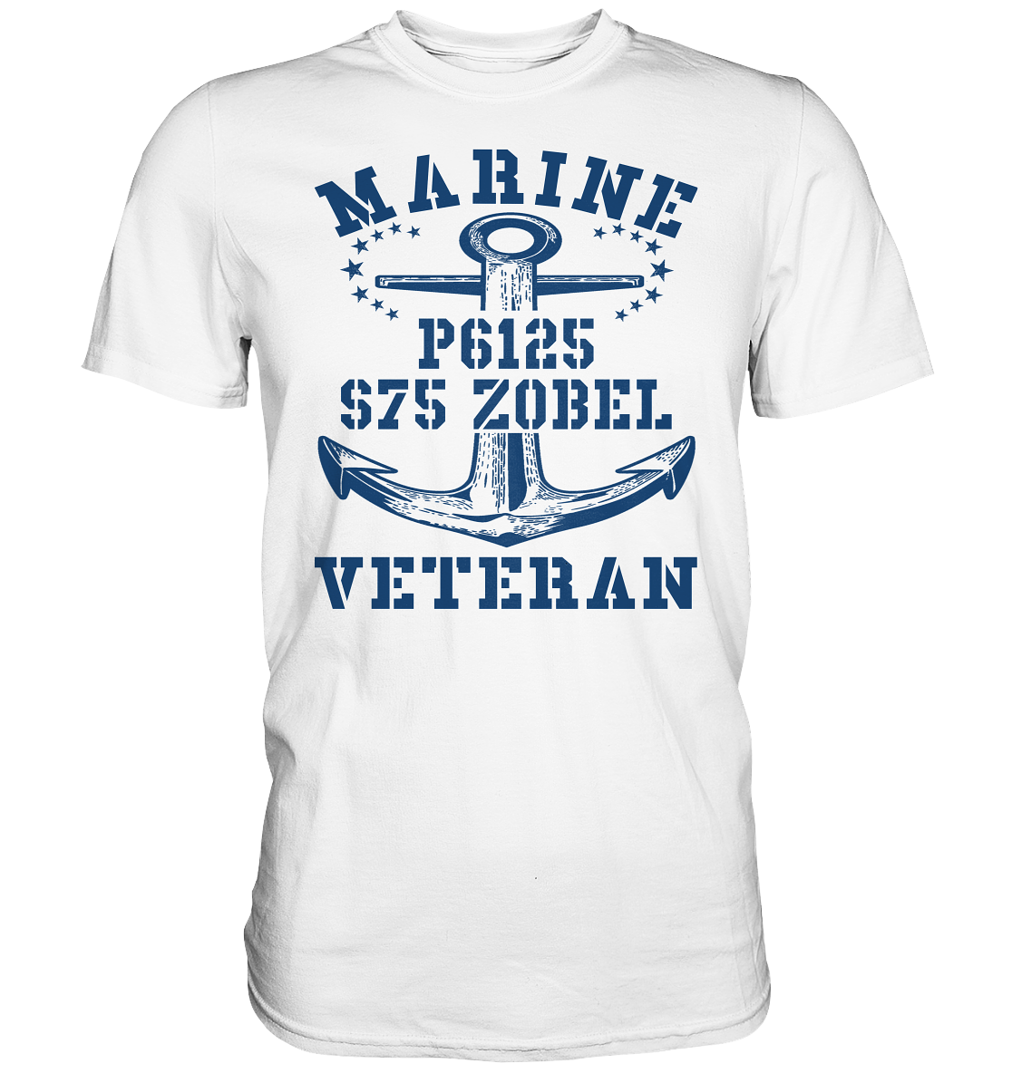 FK-Schnellboot P6125 ZOBEL Marine Veteran - Premium Shirt