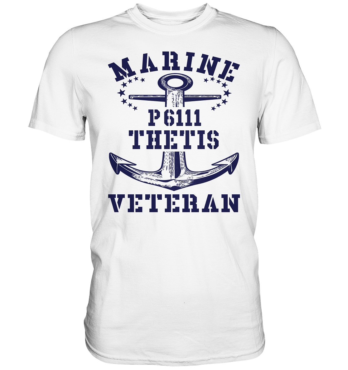 U-Jagdboot P6111 THETIS Marine Veteran - Premium Shirt