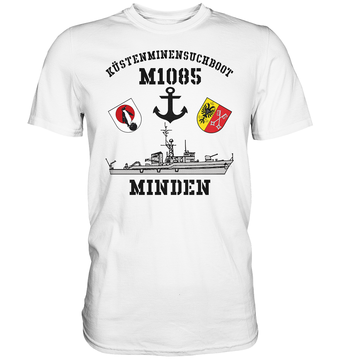 KM-Boot M1085 MINDEN Anker - Premium Shirt