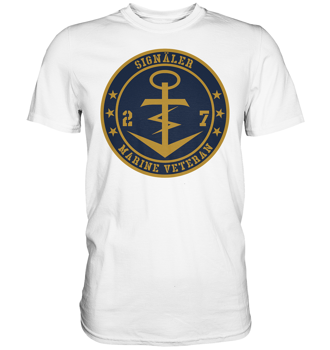 Marine Veteran 27er SIGNÄLER - Premium Shirt