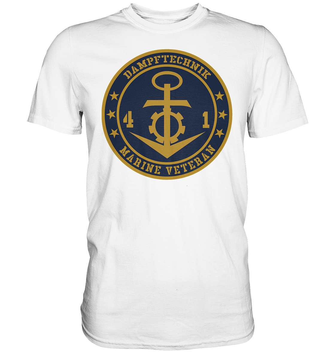 Marine Veteran 41er DAMPFTECHNIK - Premium Shirt