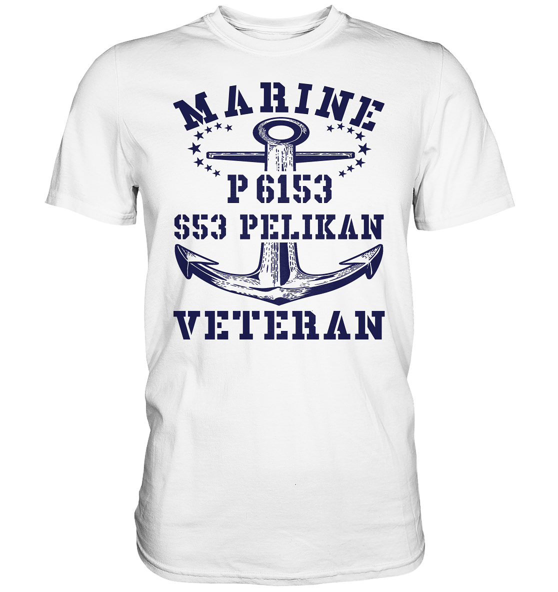 P6153 S53 PELIKAN Marine Veteran - Premium Shirt