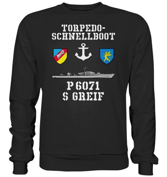 Torpedo-Schnellboot P6071 GREIF - Premium Sweatshirt