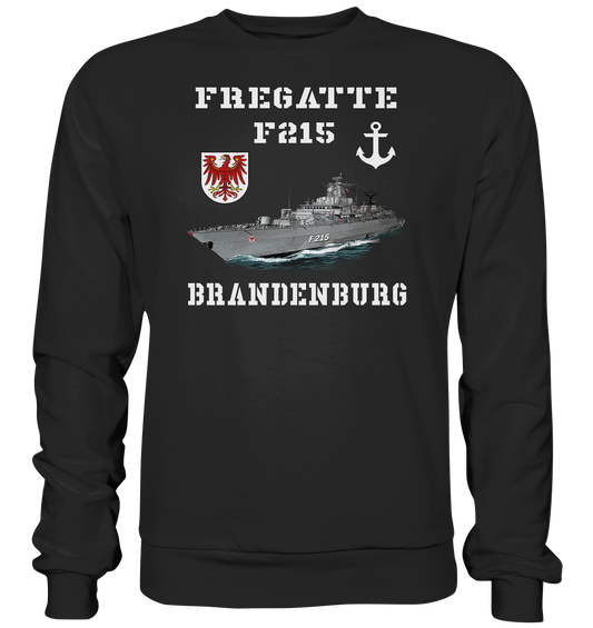 F215 Fregatte BRANDENBURG - Premium Sweatshirt