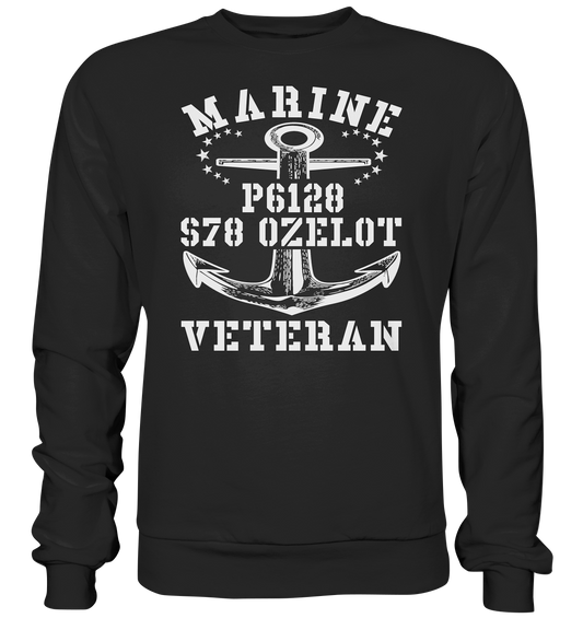FK-Schnellboot P6128 OZELOT Marine Veteran - Premium Sweatshirt