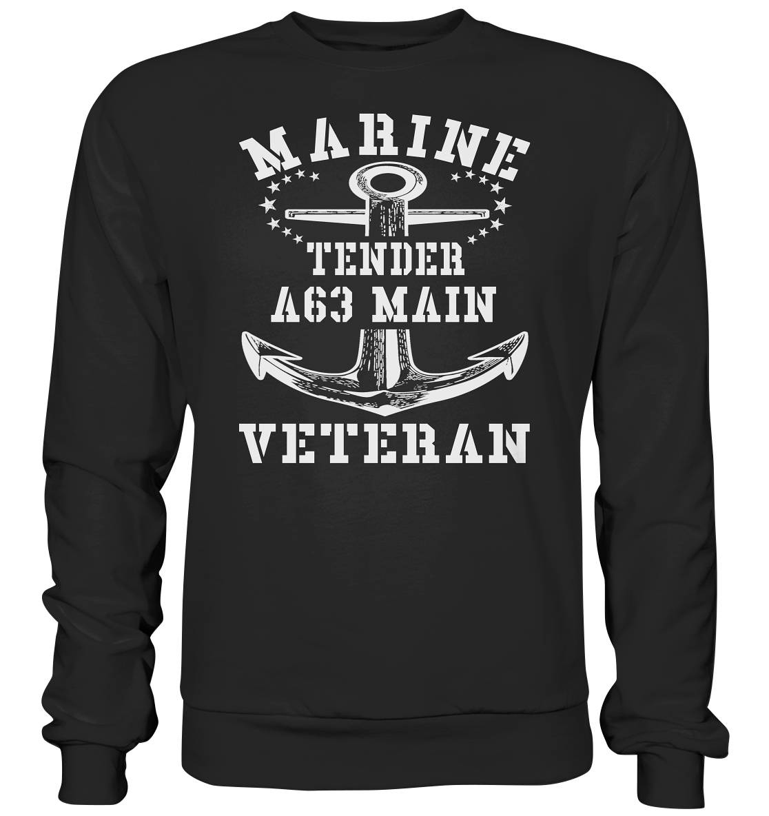 Tender A63 MAIN Marine Veteran - Premium Sweatshirt