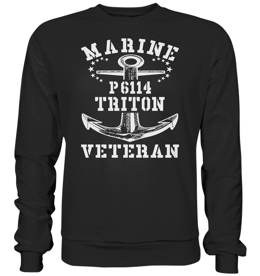 U-Jagdboot P6114 TRITON Marine Veteran - Premium Sweatshirt