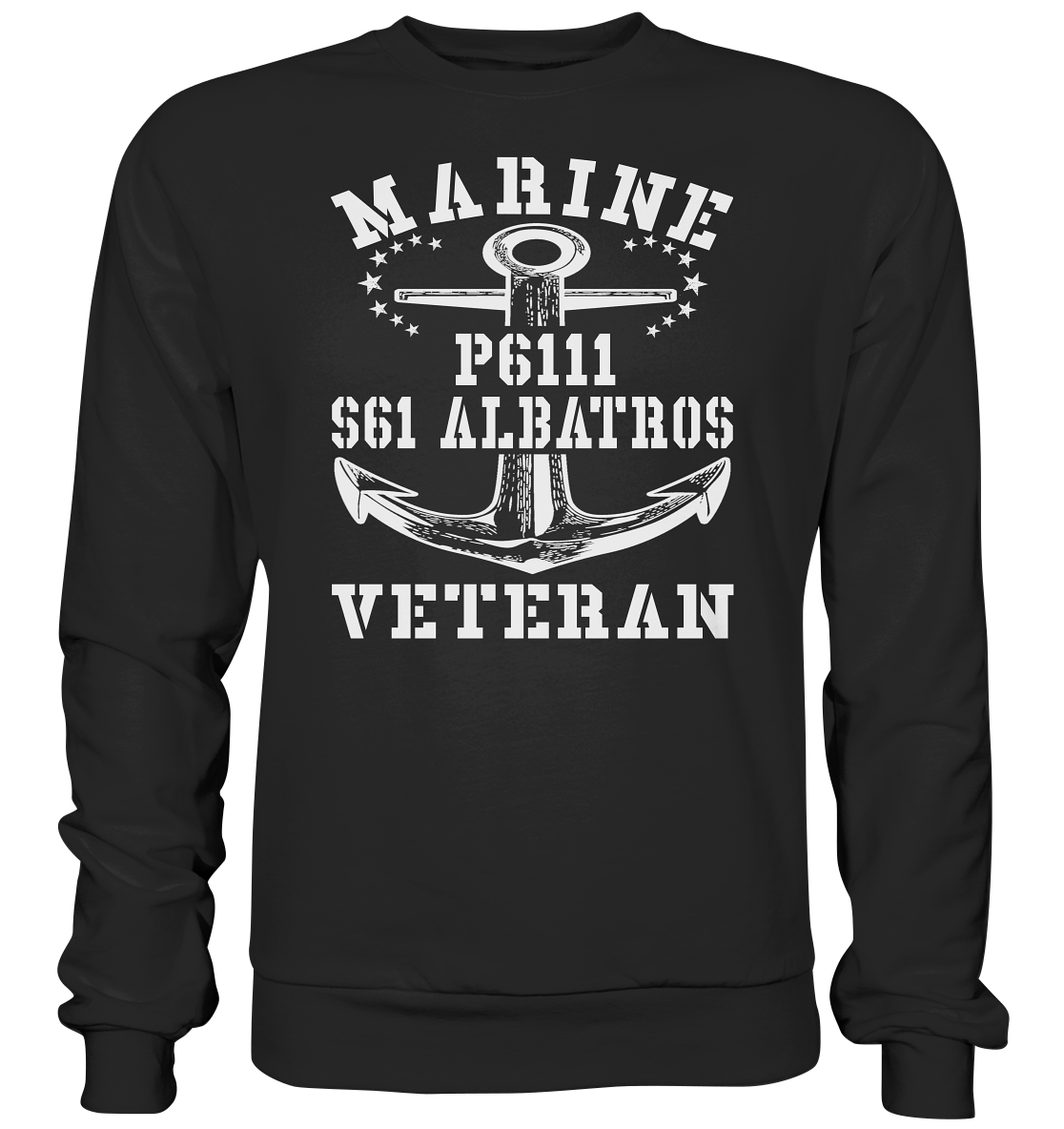 FK-Schnellboot P6111 ALBATROS Marine Veteran - Premium Sweatshirt