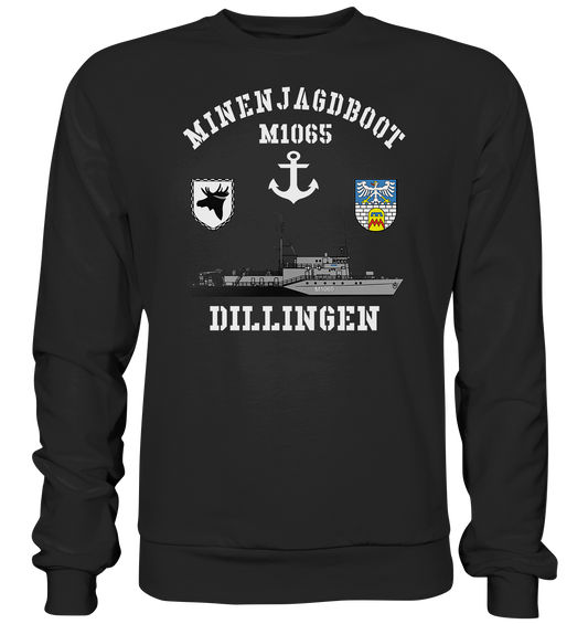 Mij.-Boot M1065 DILLINGEN Anker 3.MSG - Premium Sweatshirt