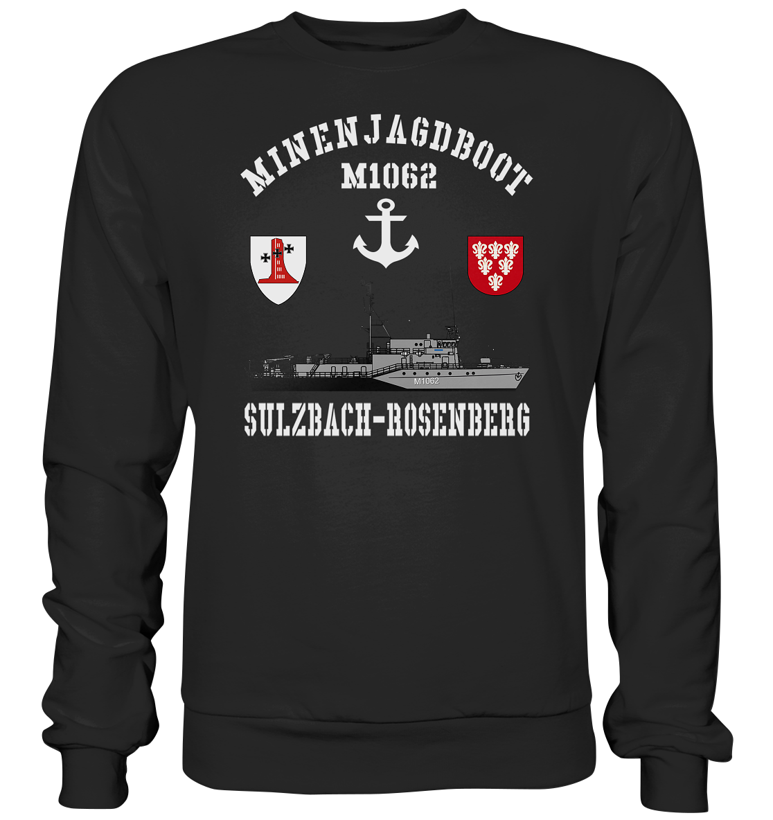 Mij.-Boot M1062 SULZBACH-ROSENBERG Anker 1.MSG - Premium Sweatshirt