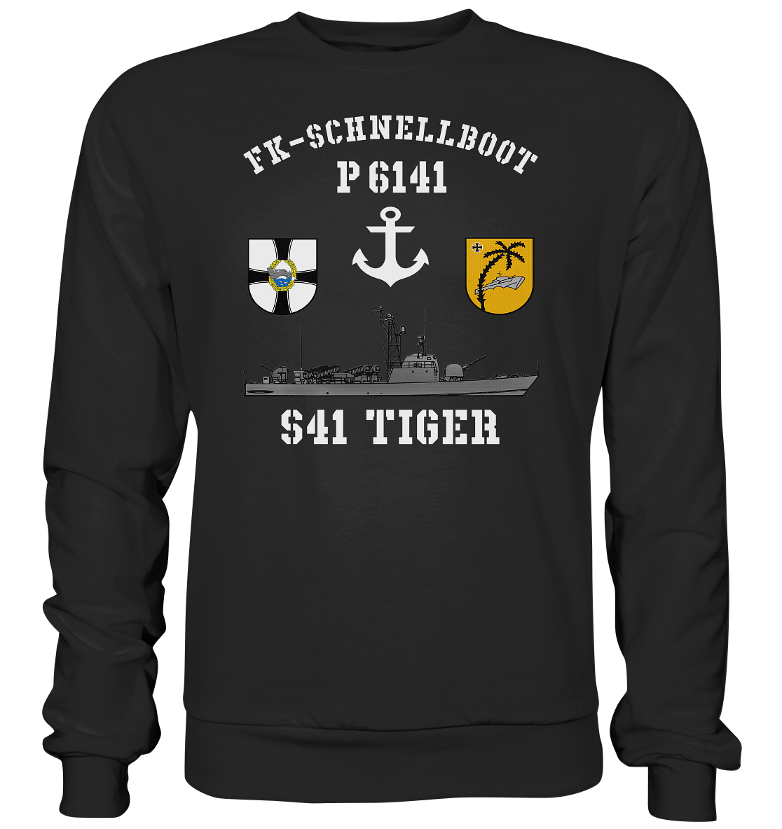 P6141 S41 TIGER  - Premium Sweatshirt