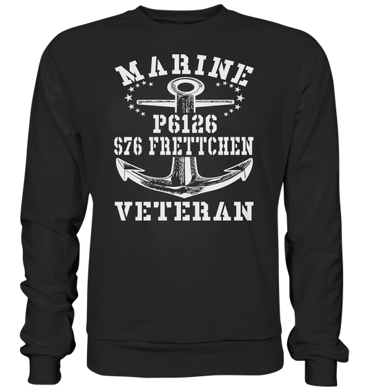 FK-Schnellboot P6126 FRETTCHEN Marine Veteran - Premium Sweatshirt