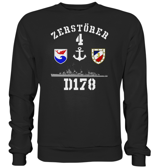 D178 ZERSTÖRER 4 Anker   - Premium Sweatshirt