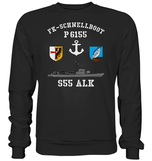 FK-Schnellboot P6155 ALK Anker - Premium Sweatshirt