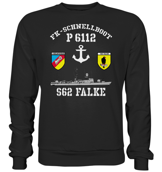 FK-Schnellboot P6112 FALKE 2.SG Anker  - Premium Sweatshirt