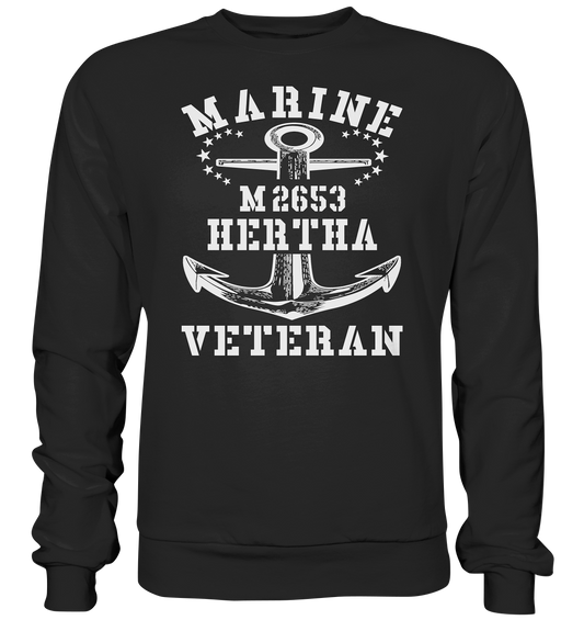 BiMi M2653 H.E.R.T.H.A. Marine Veteran - Premium Sweatshirt