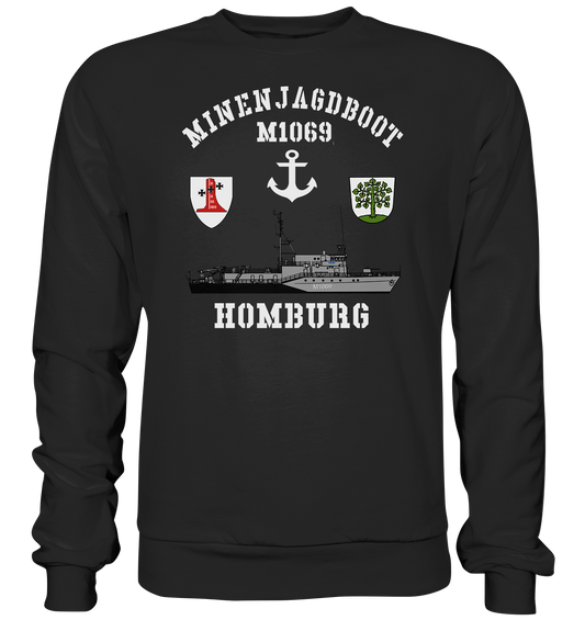 Mij.-Boot M1069 HOMBURG Anker 1.MSG - Premium Sweatshirt