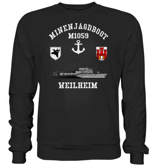Mij.-Boot M1059 WEILHEIM Anker 3.MSG - Premium Sweatshirt