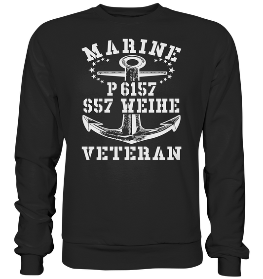 P6157 S57 WEIHE Marine Veteran - Premium Sweatshirt