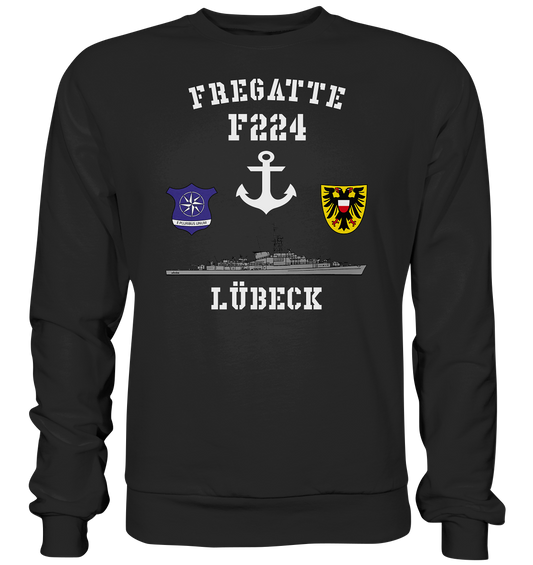 Fregatte F224 LÜBECK Anker   - Premium Sweatshirt