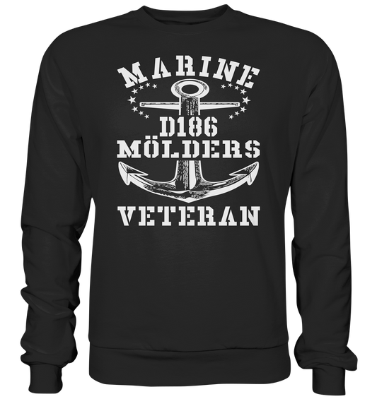 Zerstörer D186 MÖLDERS Marine Veteran - Premium Sweatshirt