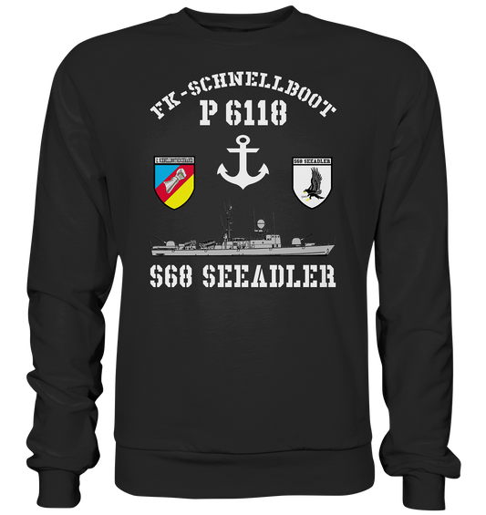 FK-Schnellboot P6118 SEEADLER 2.SG Anker  - Premium Sweatshirt