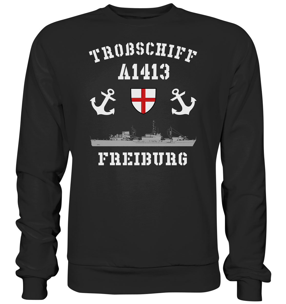 Troßschiff A1413 FREIBURG - Premium Sweatshirt