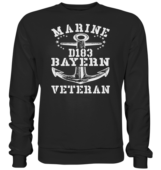 Zerstörer D183 BAYERN Marine Veteran - Premium Sweatshirt