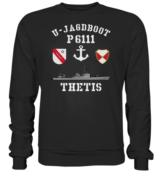U-Jagdboot P6111 THETIS Anker - Premium Sweatshirt
