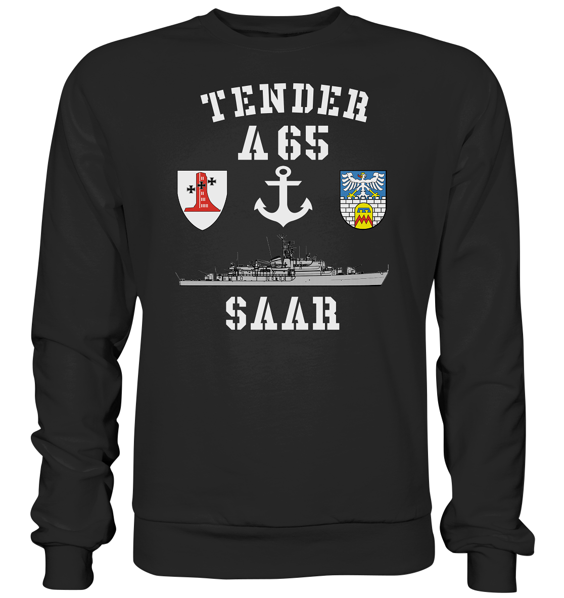 Tender A65 SAAR 1.MSG ANKER  - Premium Sweatshirt