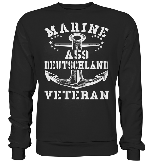 MARINE VETERAN A59 DEUTSCHLAND - Premium Sweatshirt