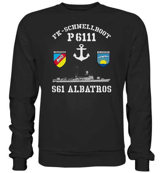 FK-Schnellboot P6111 ALBATROS 2.SG Anker - Premium Sweatshirt