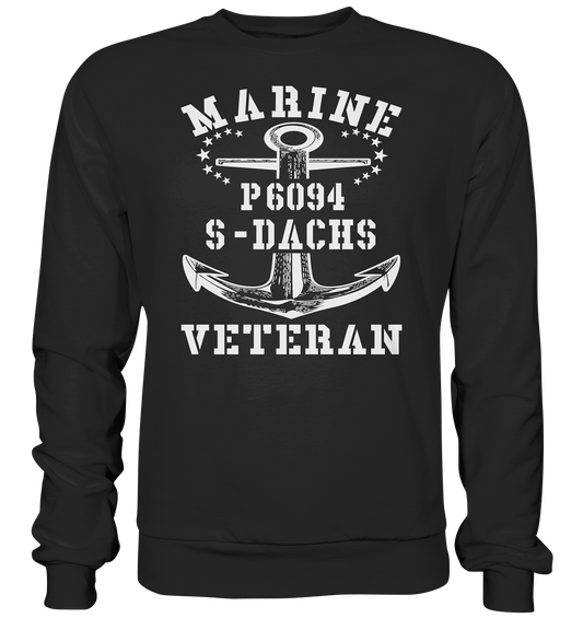 P6094 S-DACHS Marine Veteran - Premium Sweatshirt