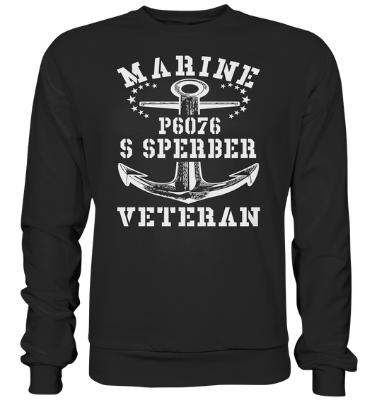 P6076 S SPERBER Marine Veteran - Premium Sweatshirt