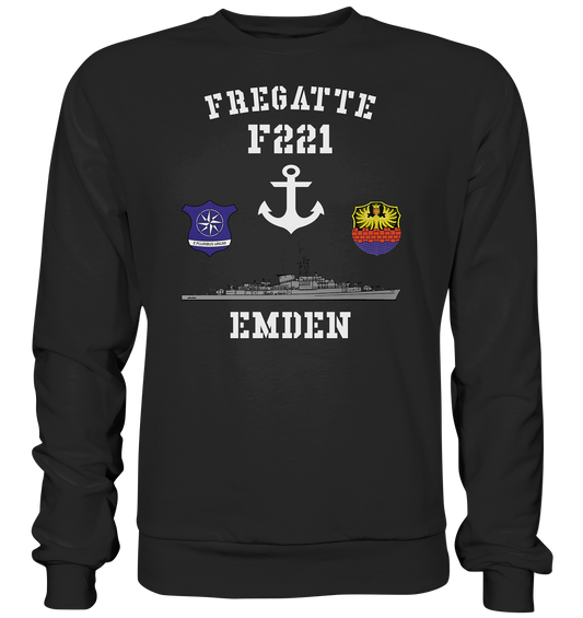Fregatte F221 EMDEN Anker  - Premium Sweatshirt
