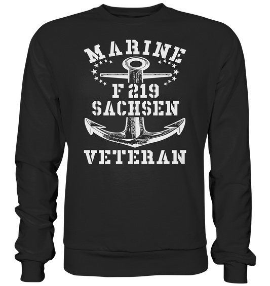 Fregatte F219 SACHSEN Marine Veteran - Premium Sweatshirt