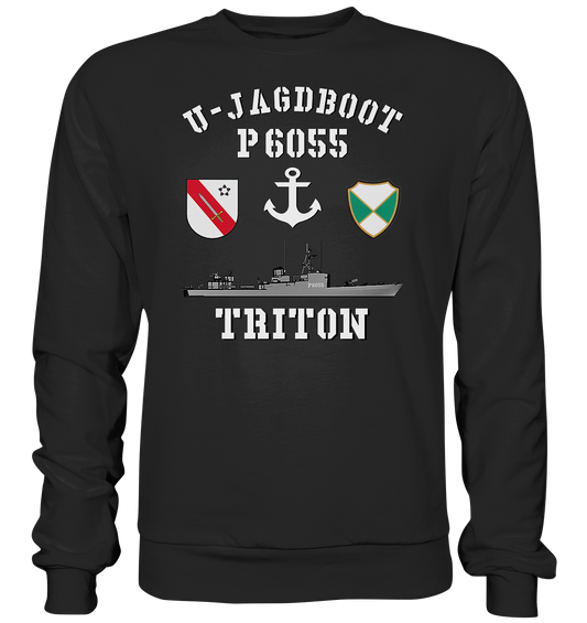 U-Jagdboot P6055 TRITON Anker - Premium Sweatshirt