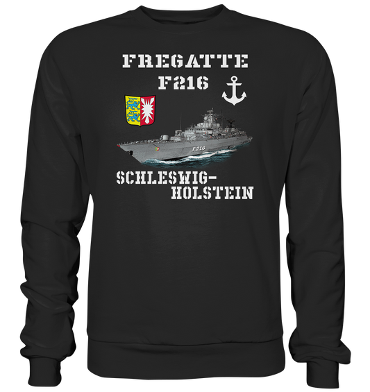 F216 Fregatte SCHLESWIG-HOLSTEIN - Premium Sweatshirt