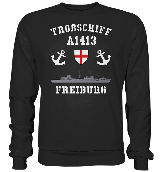 Troßschiff A1413 FREIBURG nach Umbau - Premium Sweatshirt