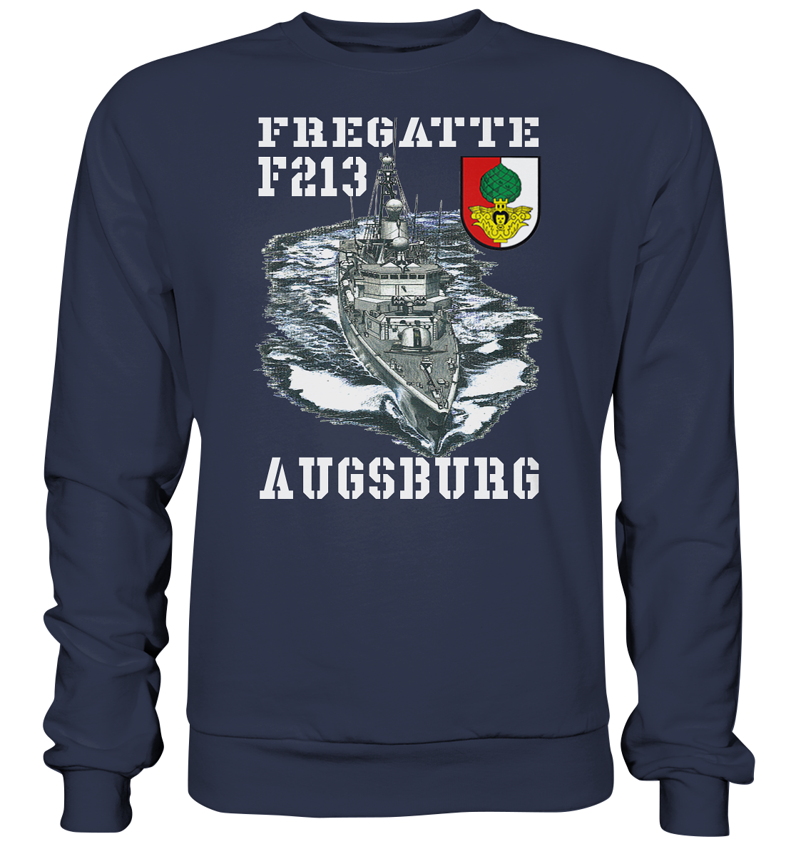 Fregatte F213 AUGSBURG - Premium Sweatshirt