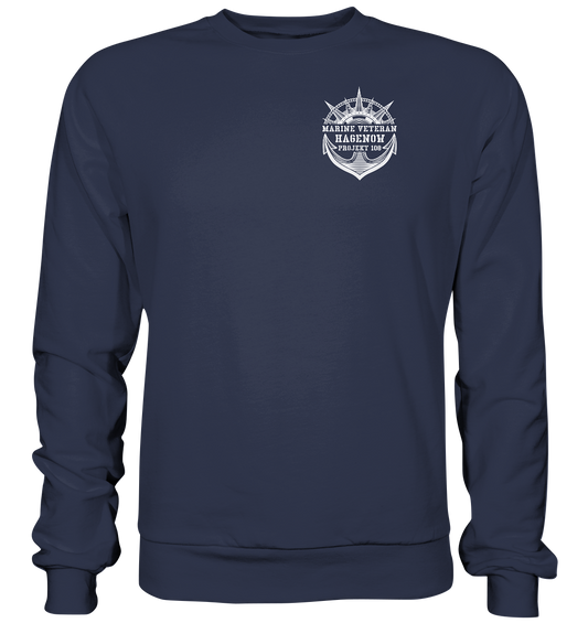 Projekt 108 HAGENOW Marine Veteran Brustlogo - Premium Sweatshirt