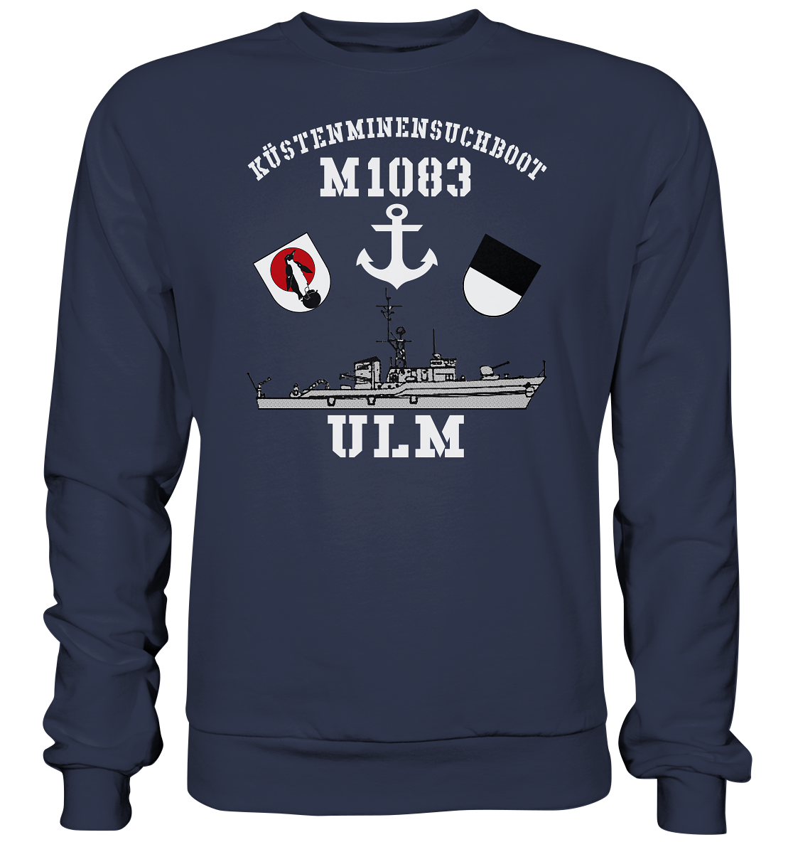 KM-Boot M1083 ULM Anker - Premium Sweatshirt