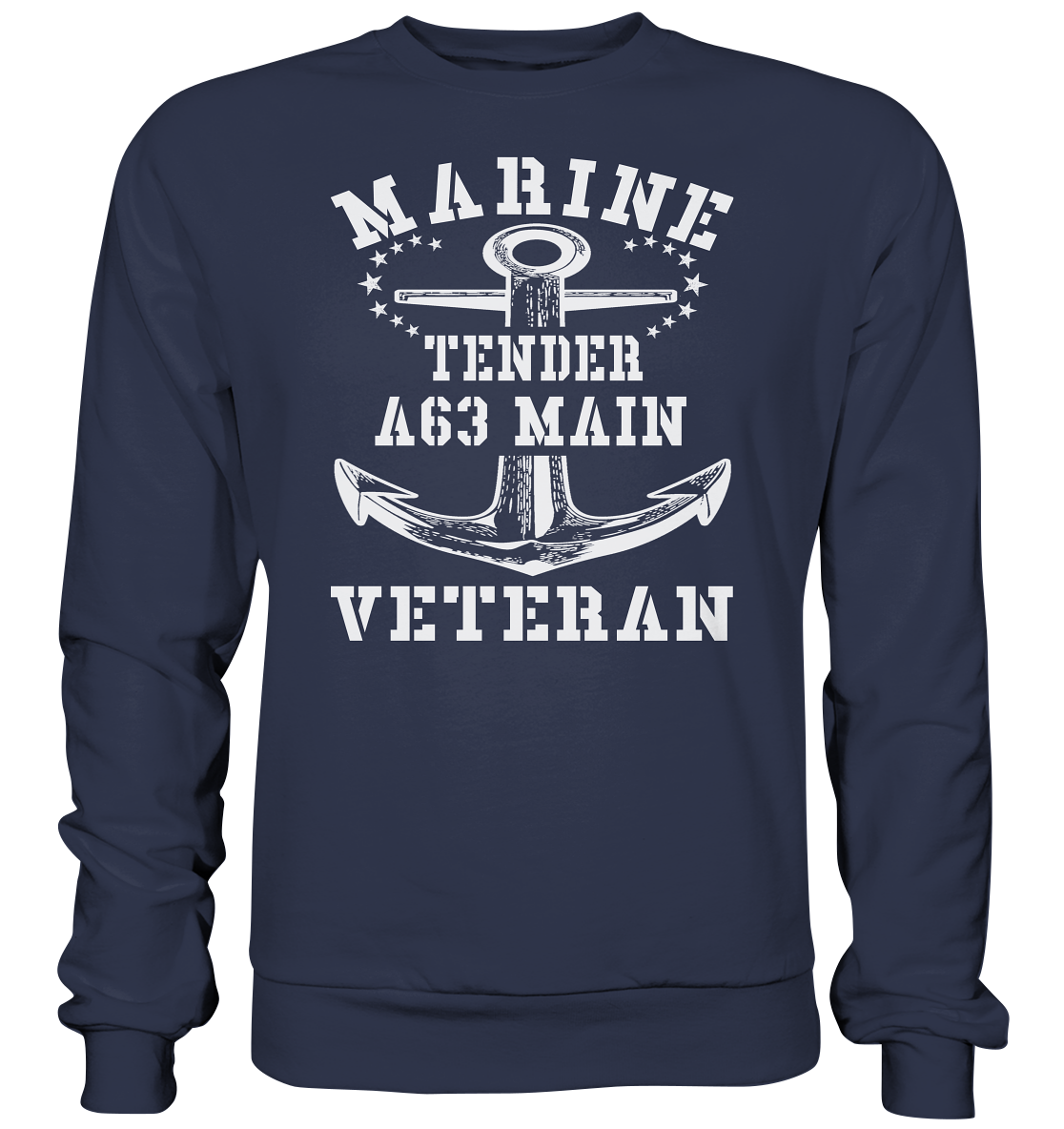 Tender A63 MAIN Marine Veteran - Premium Sweatshirt